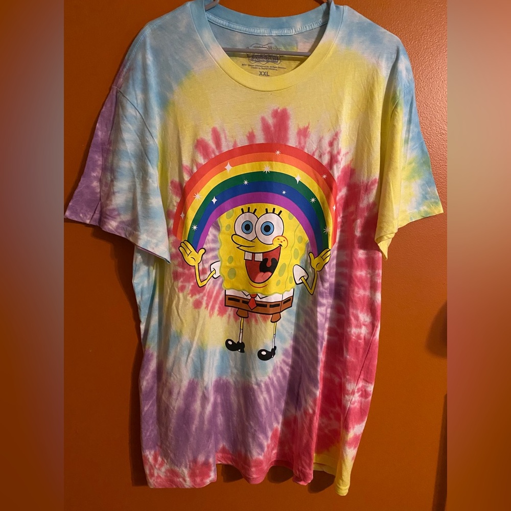 Mens XXL SpongeBob SquarePants T-shirt